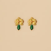 Aretes mini Orquídeas Maracuyá Drops
