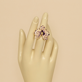 Anillo mini Orquídea Roble