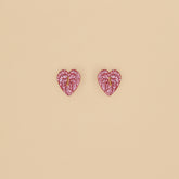 Aretes mini Anturios Rosé