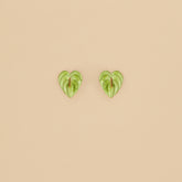 Aretes mini Anturios Verde