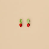 Aretes Mini Tulipán Rouge