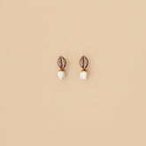 Aretes Mini Tulipán Blancos