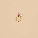 Anillo Tulipán Fucsia