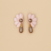 Aretes Magnolia Premium Rosa