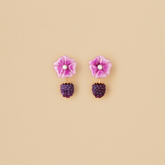 Aretes Moritas Magenta
