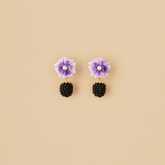 Aretes Moritas Moradas