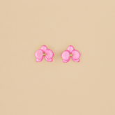 Aretes mini Orquídeas Rosa