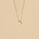 Collar Mini Tulipán Vainilla