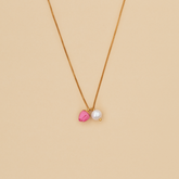 Collar Mini Tulipán Classic Fucsia