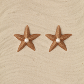 Aretes Estrellas doradas
