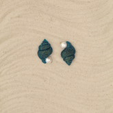Aretes Caracolita agua