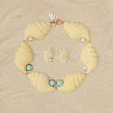 Set Gargantilla Caracolas Arena