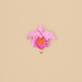 Broche Cattleya Rosa
