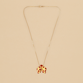 Collar Orquídea Coco