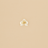 Earcuff mini Orquídea Blanco