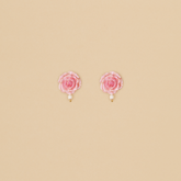 Aretes Rositas Rosa