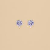 Aretes Rositas Lila