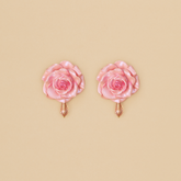 Aretes Rosas Rosa