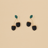 Aretes Moras Negras