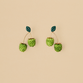 Aretes Moras Verdes