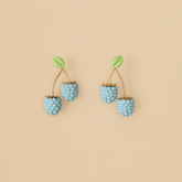 Aretes Moras Celeste