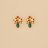 Aretes mini Orquídeas Coco Drops