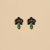 Aretes mini Orquídeas estrelladas Drops