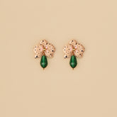 Aretes mini Orquídeas melón Drops
