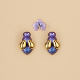 Set Flor y Abejas Lila