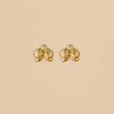 Aretes mini Orquídeas Doradas