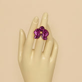 Anillo mini Orquídea Púrpura