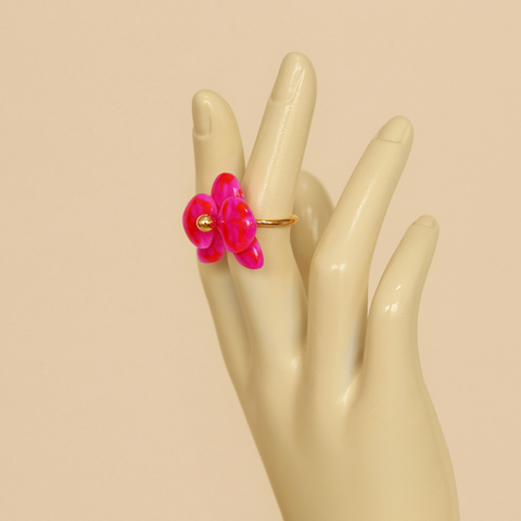 Anillo mini Orquídea Arcoíris