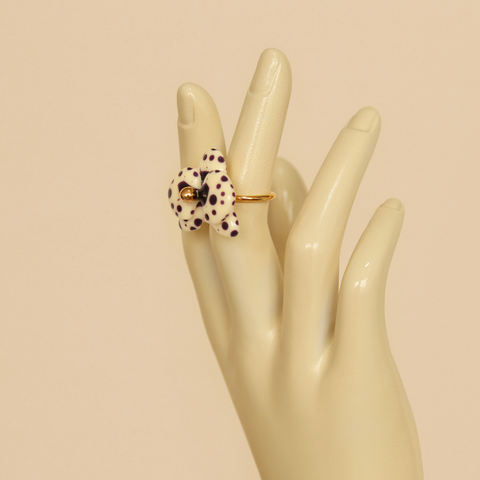 Anillo mini Orquídea Roble