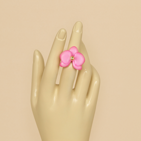 Anillo mini Orquídea Rosa