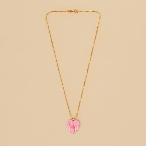 Collar mini Anturio Rosa