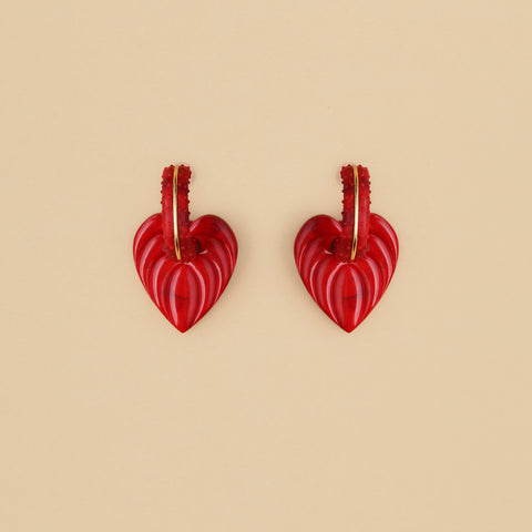 Argollas Anturios Rojos
