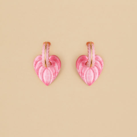 Argollas Anturios Rosa