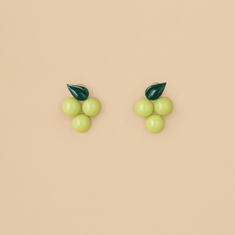 Aretes Uvitas Verdes