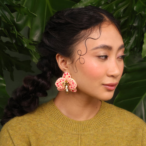 Aretes Orquídeas Trópico