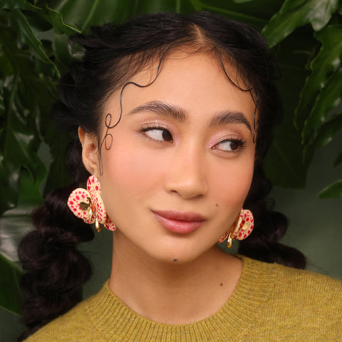 Aretes Orquídeas Trópico