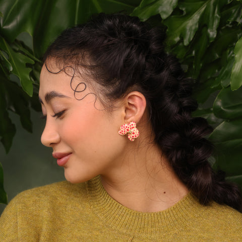 Aretes mini Orquídeas Trópico
