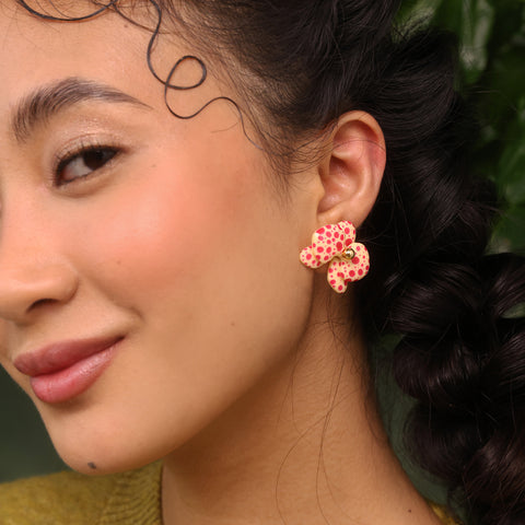 Aretes mini Orquídeas Trópico