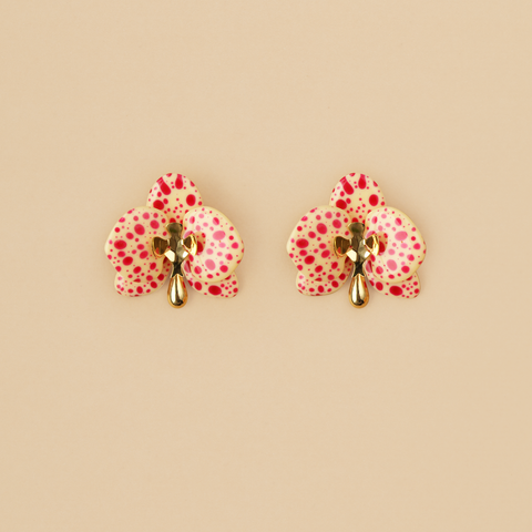 Aretes Orquídeas Trópico