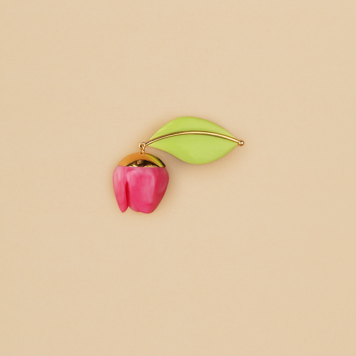 Broche Tulipán Classic Fucsia