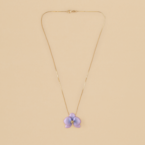Collar Orquídea Lila