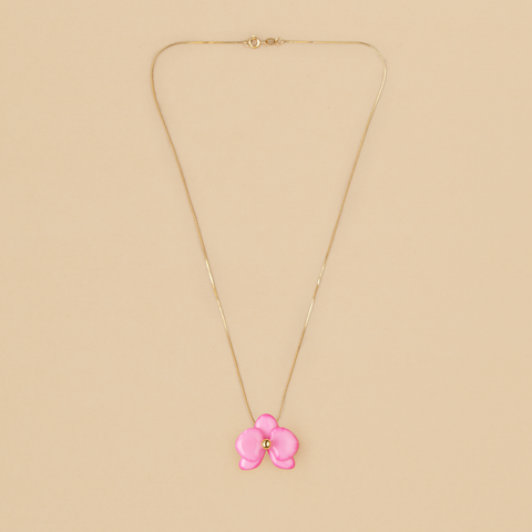 Collar Orquídea Rosa