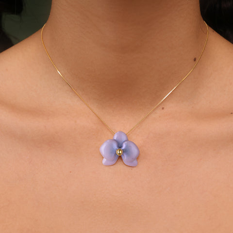 Collar Orquídea Lila