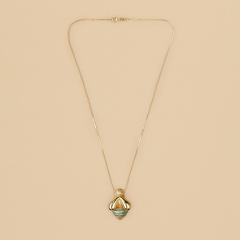 Collar Abejita Dorada