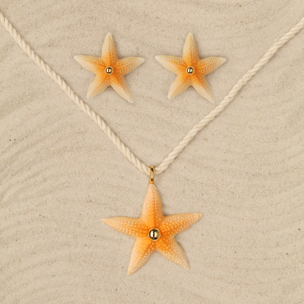 Set Estrellas naranja