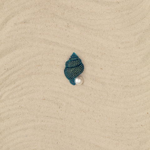Earcuff Caracolita agua